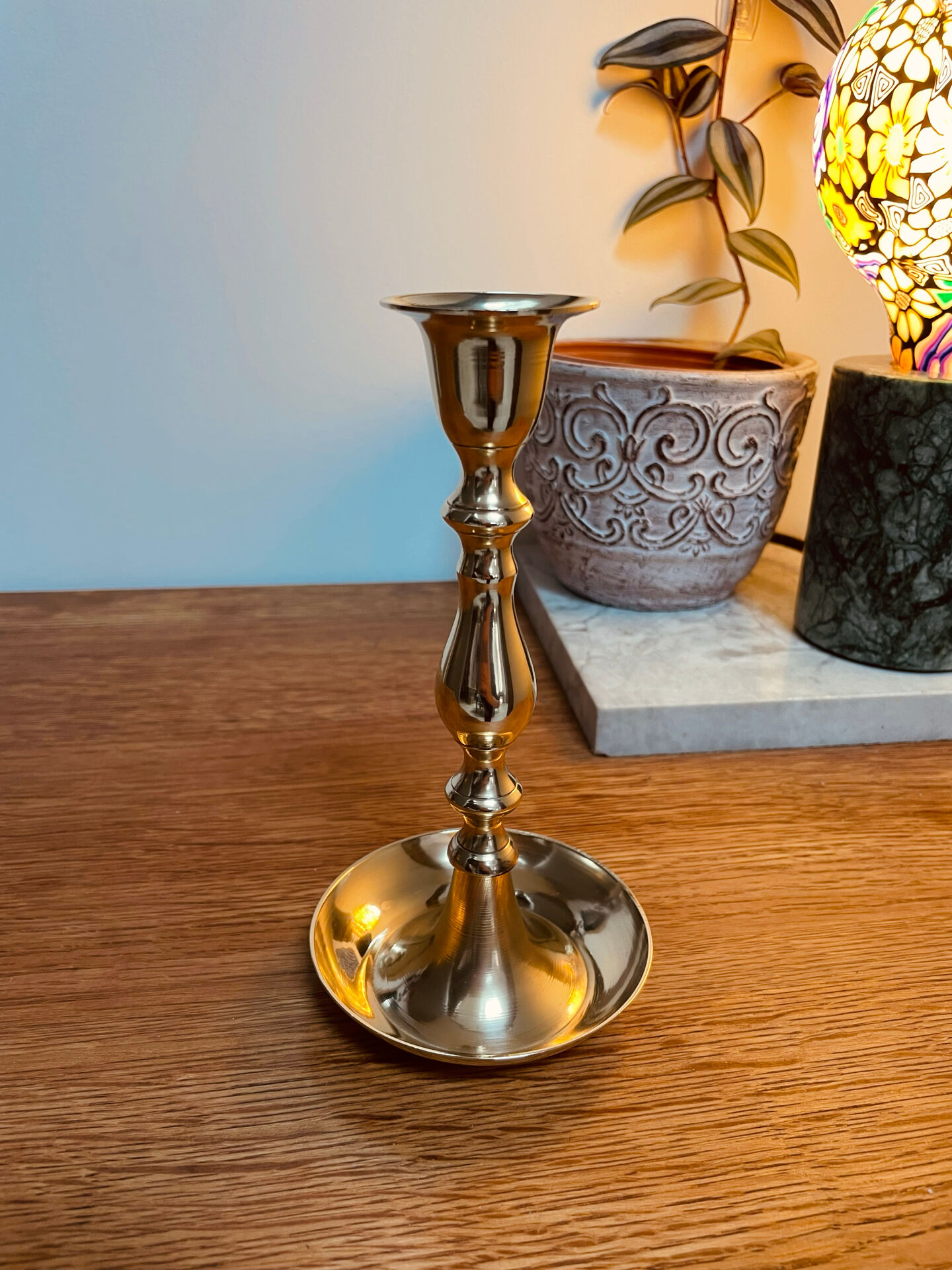 Brass Candle Holder