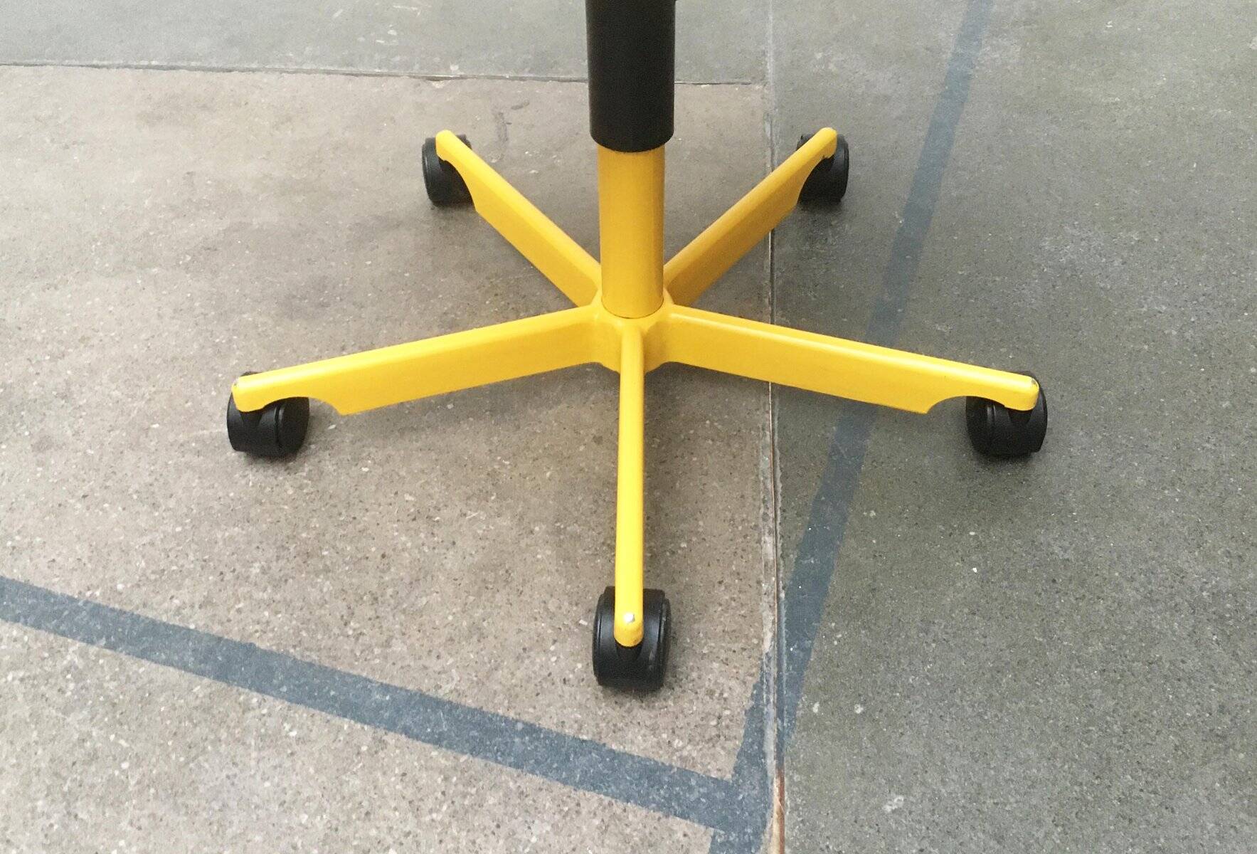 Mid-century Danish swivel office chair by Jørgen Rasmussen for Kevi