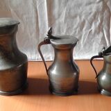 Set of 3 Pewter Mugs