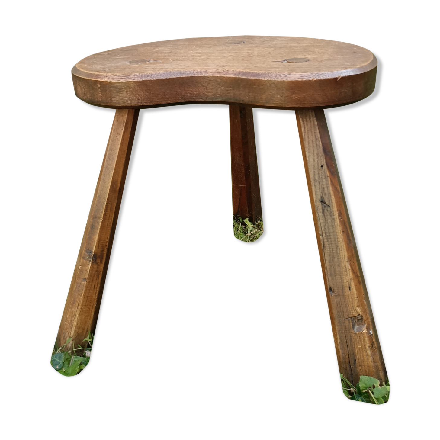 Tripod brutalist coffee table