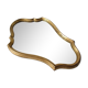 Old mirror glass mirror wooden background gilded wood decoration hall living room