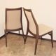 A pair of chairs by Wilhelm Benze GmbH, 1960s.