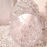 Glass Pendant Light Chandelier Ceiling Light France POP 1960 Retro Decoration 1 Pair