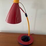 Articulated desk lamp of the 80s
