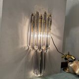 Murano Glass Prism Sconces Set of 2