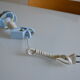 Spot lamp with mushroom clip sarlam years 80