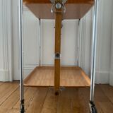 Rolling service table with two trays by Textable, France, circa 1950