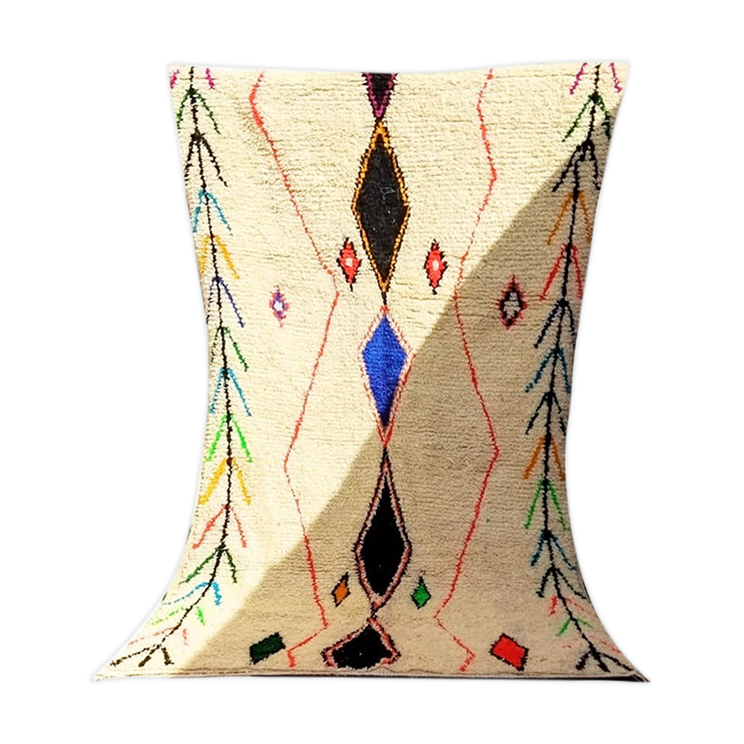 Moroccan tribal berber carpet 246 x 156cm