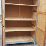 Cabinet typical of paris blue grey