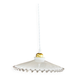 Vintage opaline suspension