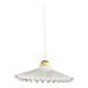 Vintage opaline suspension