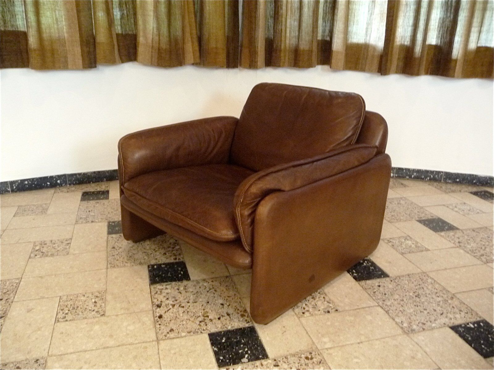 DS-61 leather easy chair from De Sede, Switzerland 1970s