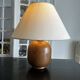 solid wood lamp from the 1960s