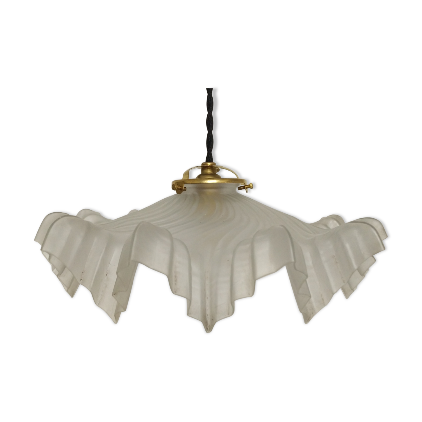 Art Nouveau lace or petticoat hanging