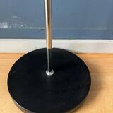 Vintage adjustable black floor lamp in style of Hoogervorst