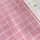 Rectangular pink floral tablecloth 150 x 120