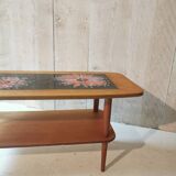 Teak coffee table