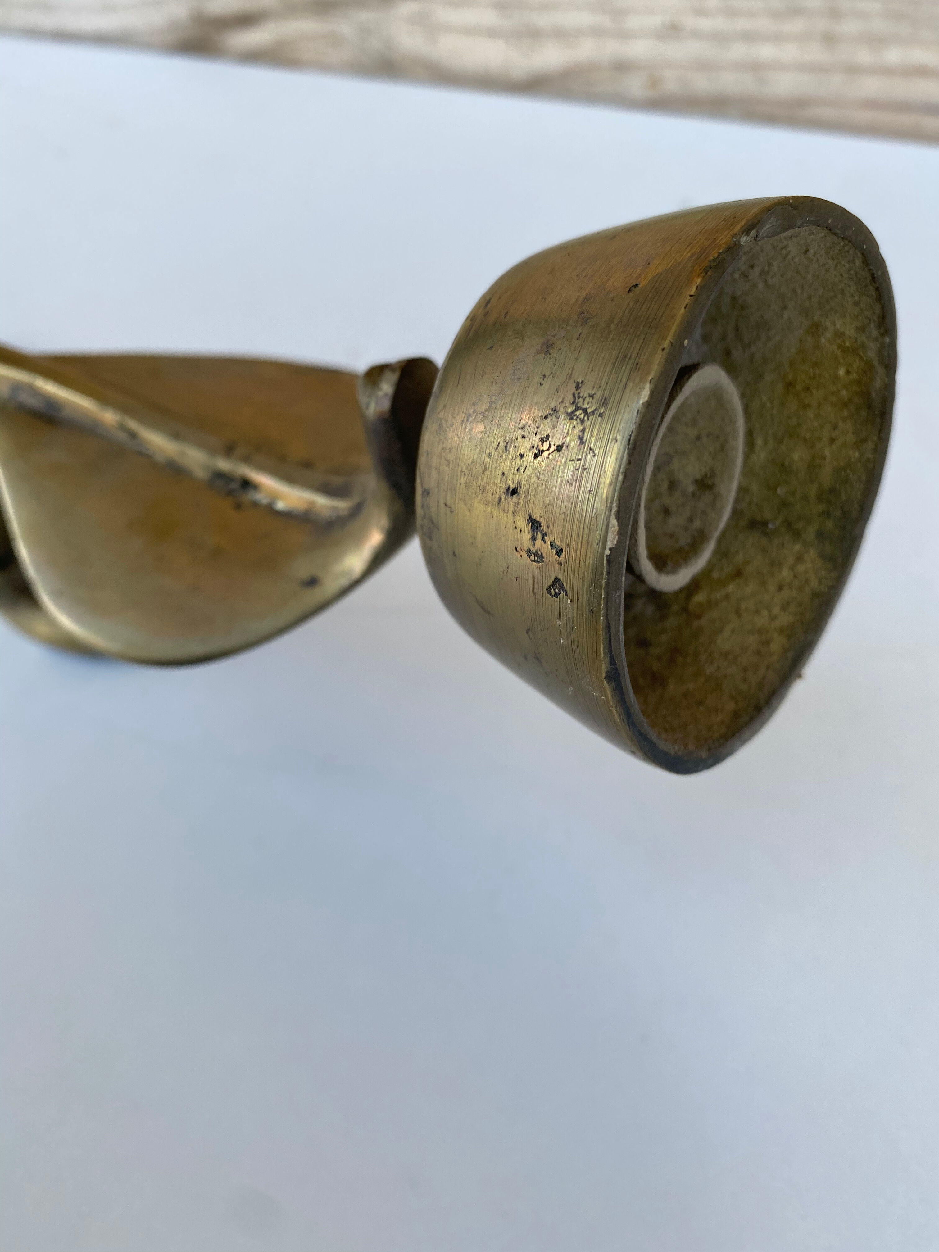 1970 Snake Bronze Candlestick