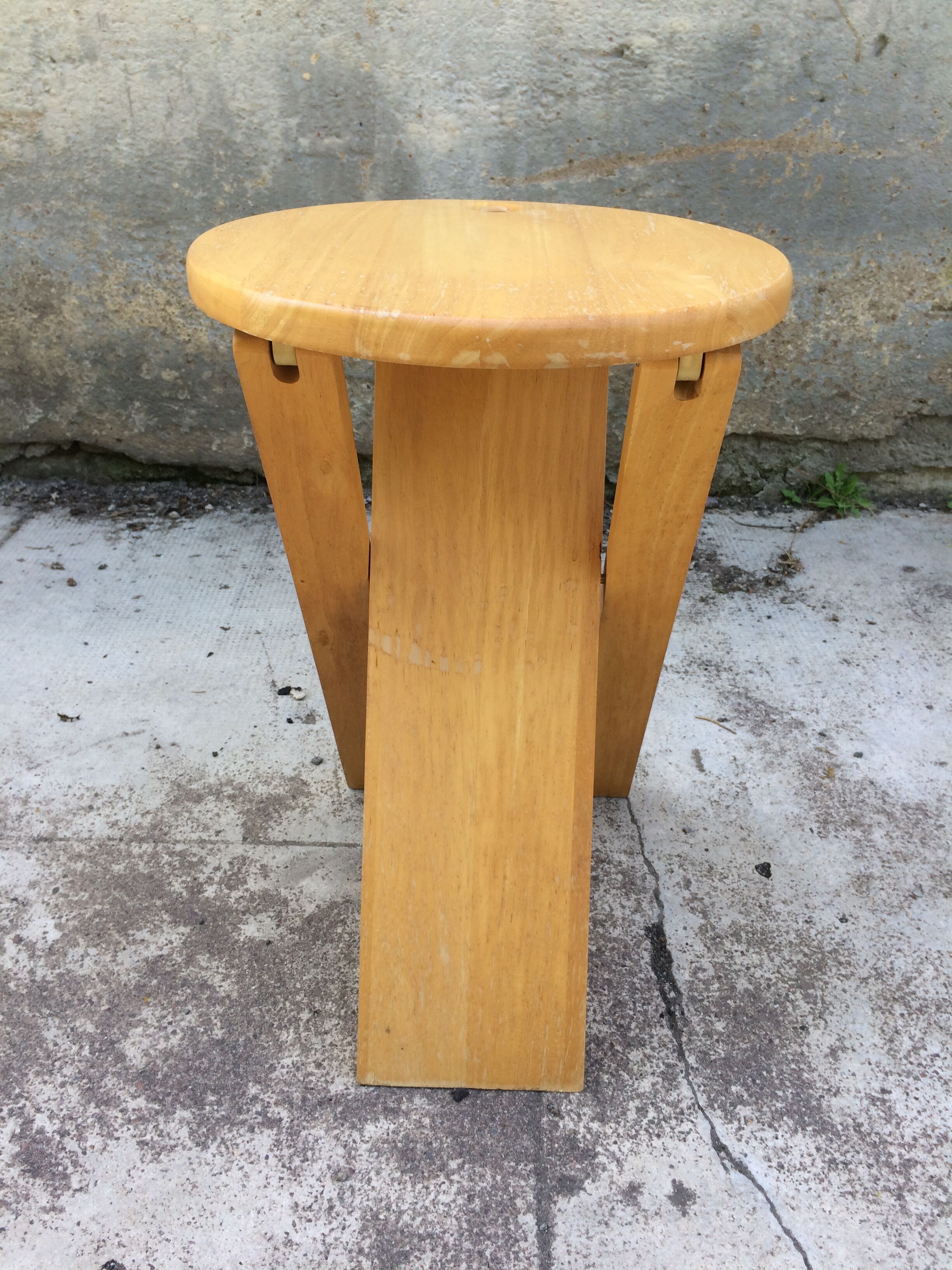 Folding Suzy Stool by Adrian Reed
