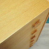 Commode en frêne, design danois, années 70, fabriqué au Danemark