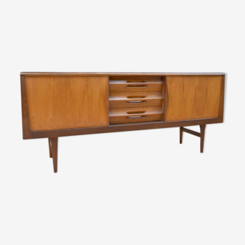 Teak sideboard - sliding doors