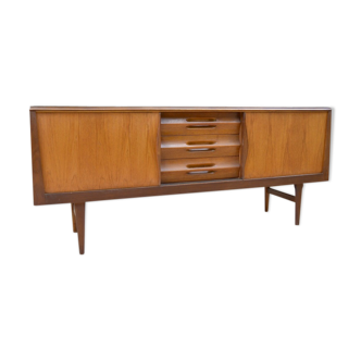 Enfilade en teck – Portes coulissantes
