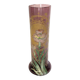 Legras Montjoye, purple enamelled glass vase with carnation circa 1900