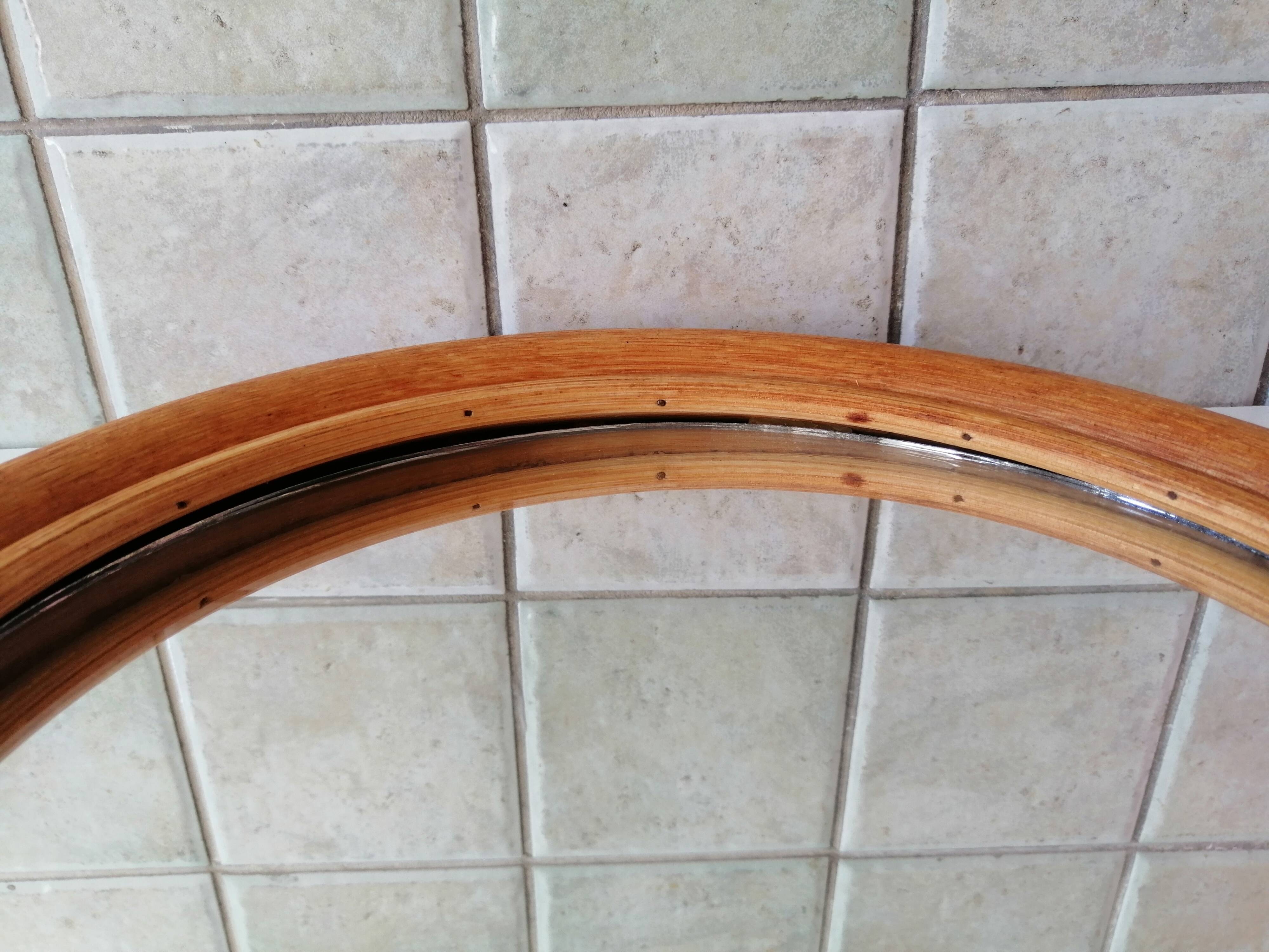 Vintage apple mirror