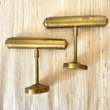 Pair of wall lamps for painting