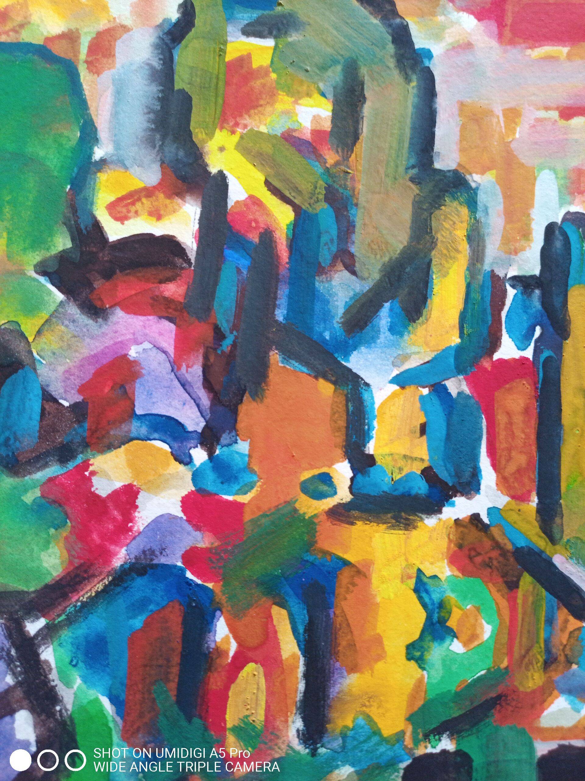 Pierre Lacroux (1909-1993) Gouache on paper 24 x 32 cm - from 1989 - (298)