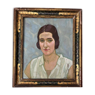 Tableau / portrait à l’huile