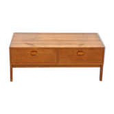 Teak low chest of drawers, Ulferts, Sweden, 1960