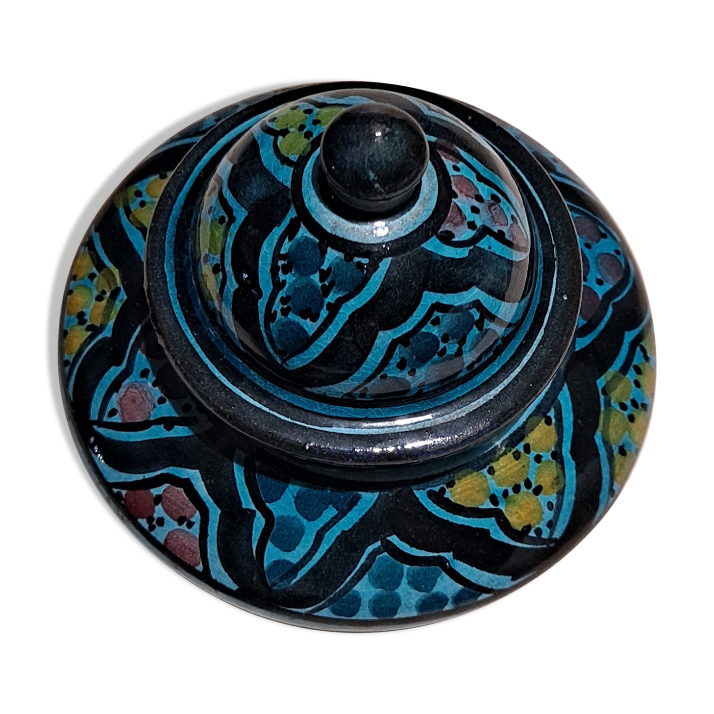 Safi blue Moroccan box