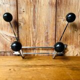 Vintage wall coat rack 4 hooks