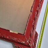 Louis XVI style mirror, repainted, vintage, 75 cm