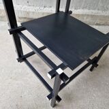 Vintage Gerrit Rietveld high chair replica, 1980s