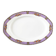 Czech-Slovakian porcelain dish with fruit decoration