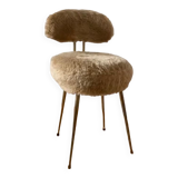 Chaise moumoute