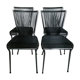 Ensemble de 4 chaises scoubidou des années 60