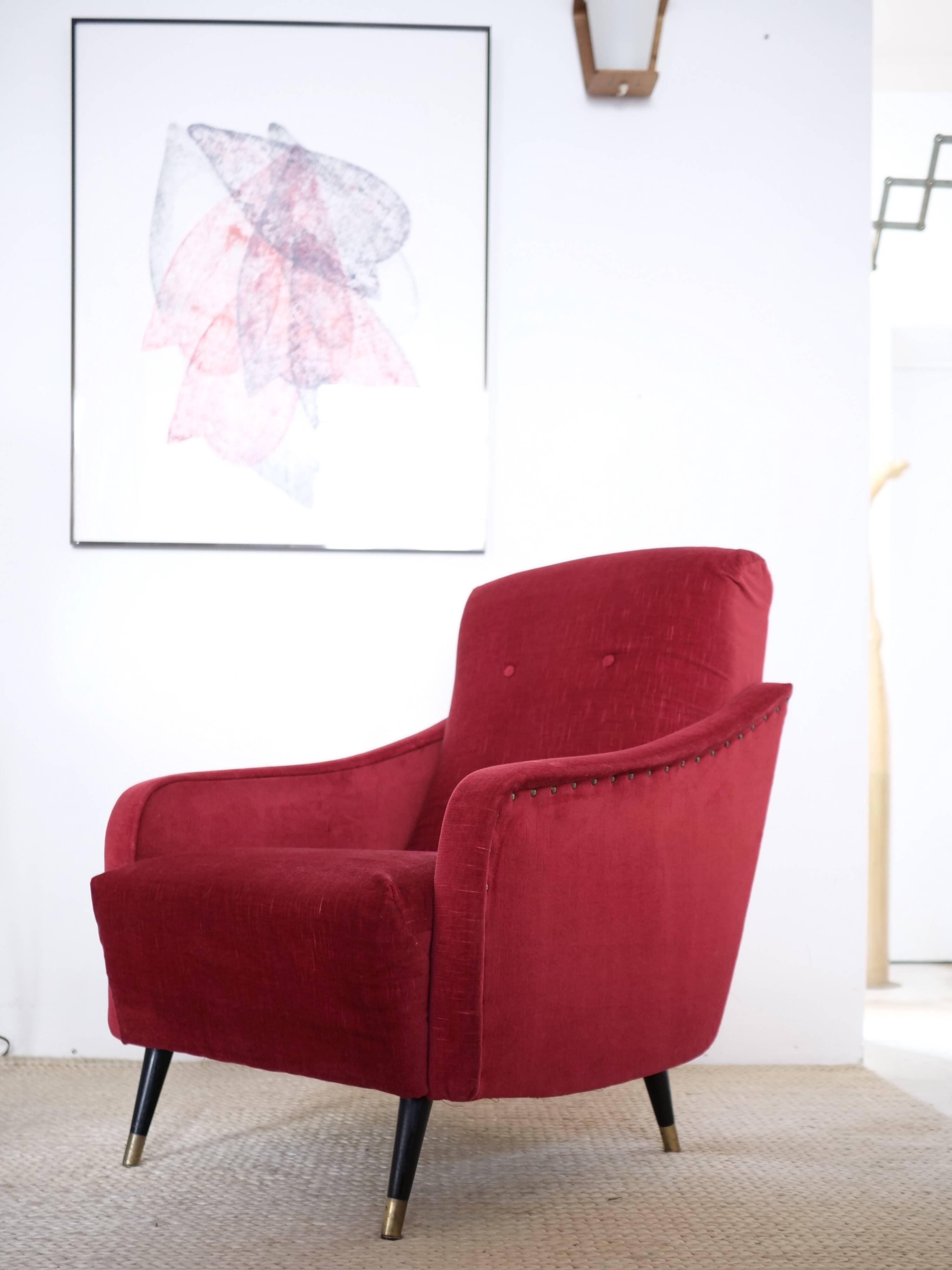 Italian armchair from the 1950s