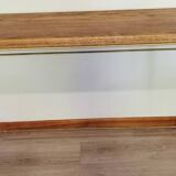 Wrought iron console imitating ivy