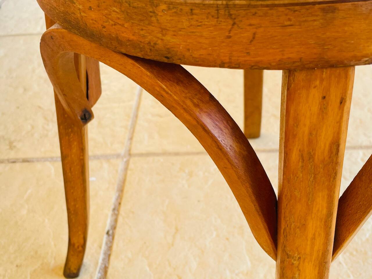 Model 92 Vintage Stool by Baumann, 1950s