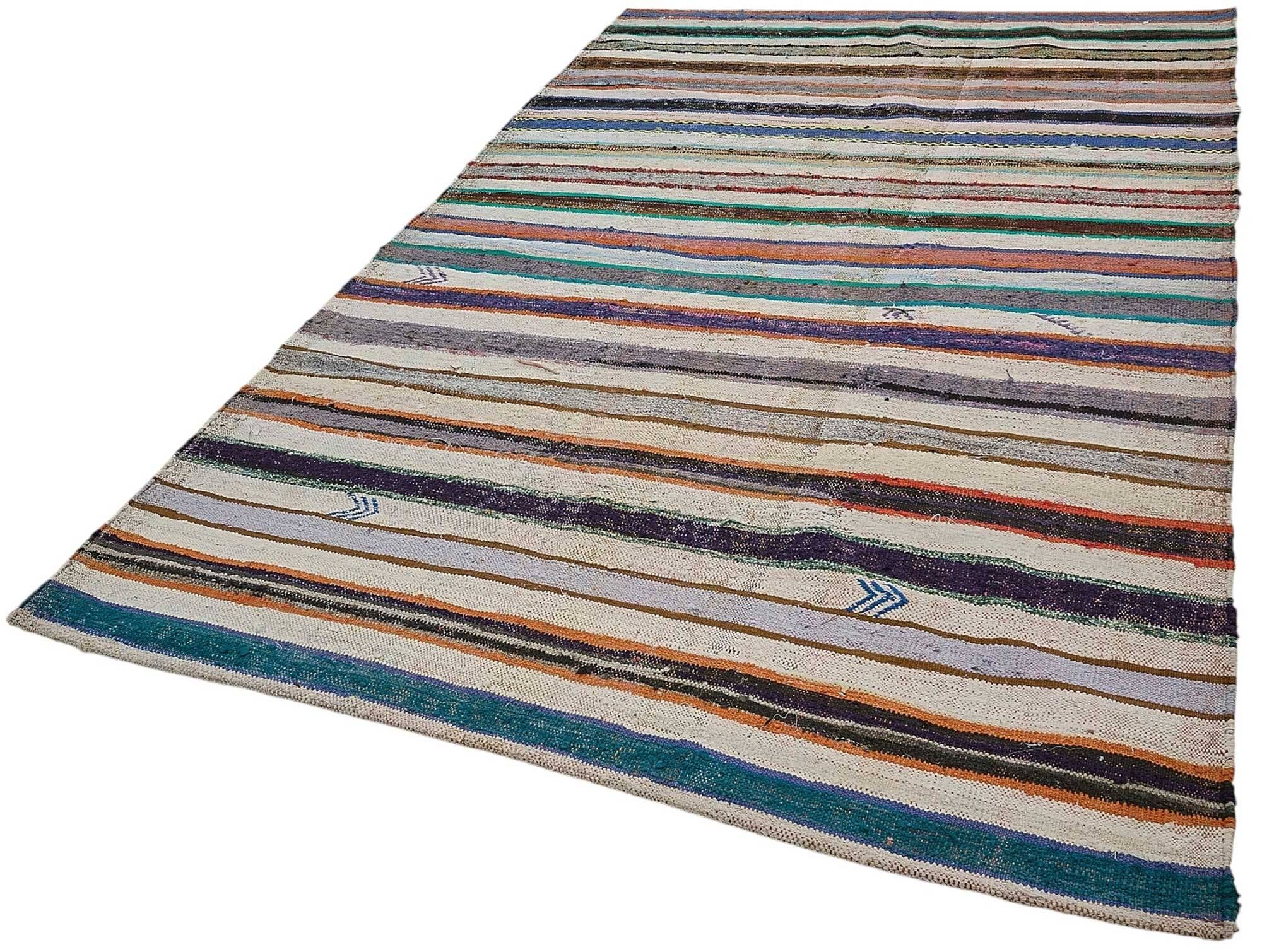Turkish Handwoven Flatweave Chaput Kilim 186 cm x 308 cm