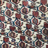 Tapis ancien persan kurde fait main 117x185 cm