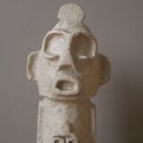 Totem sculpture art africain ethnique tribal objet fait main