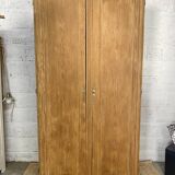 Art Deco oak wardrobe