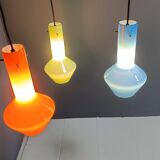 Vintage italian murano glass chandelier, 1960s