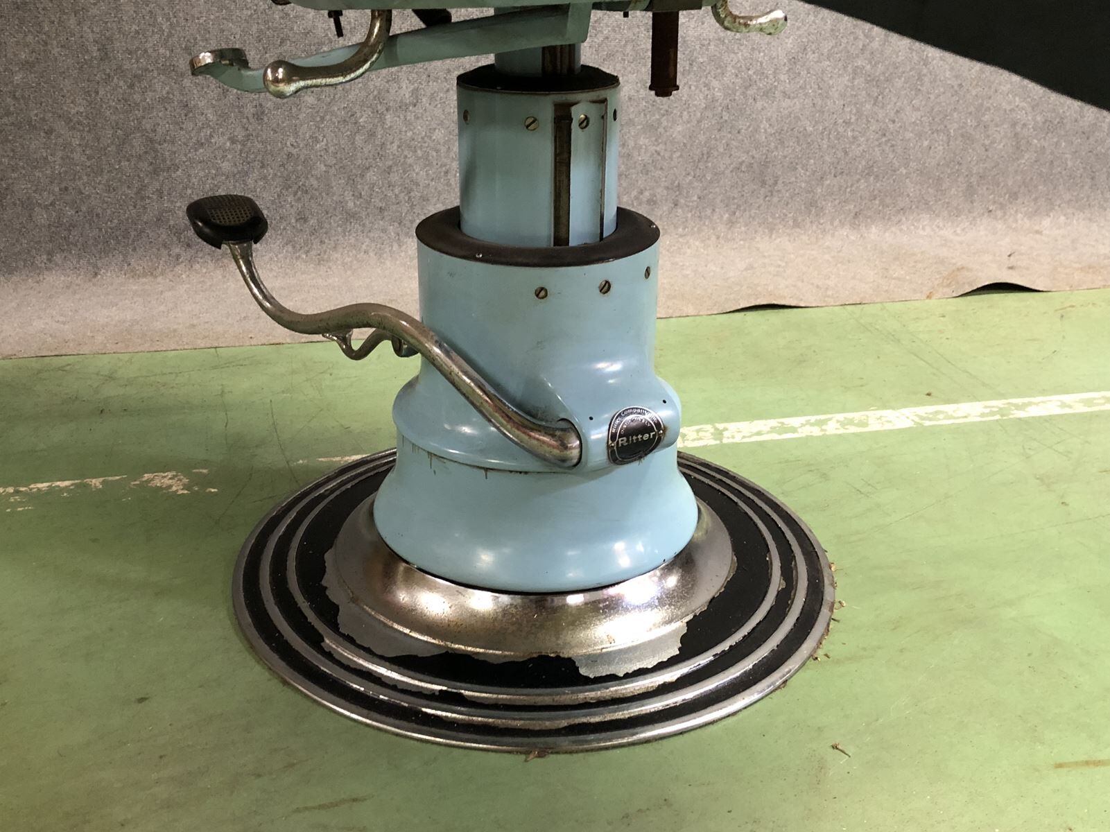 The 1960s dentist's armchair