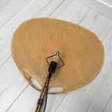 1970s Vintage Ingo Maurer for M-Design Uchiwa III Bamboo Wall Light