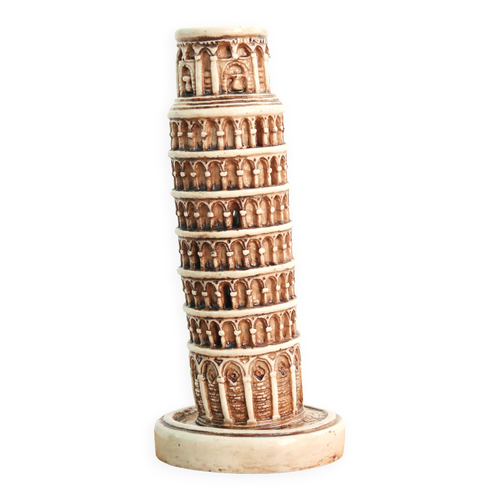 Lamp Tower of Pisa in resin, 60s